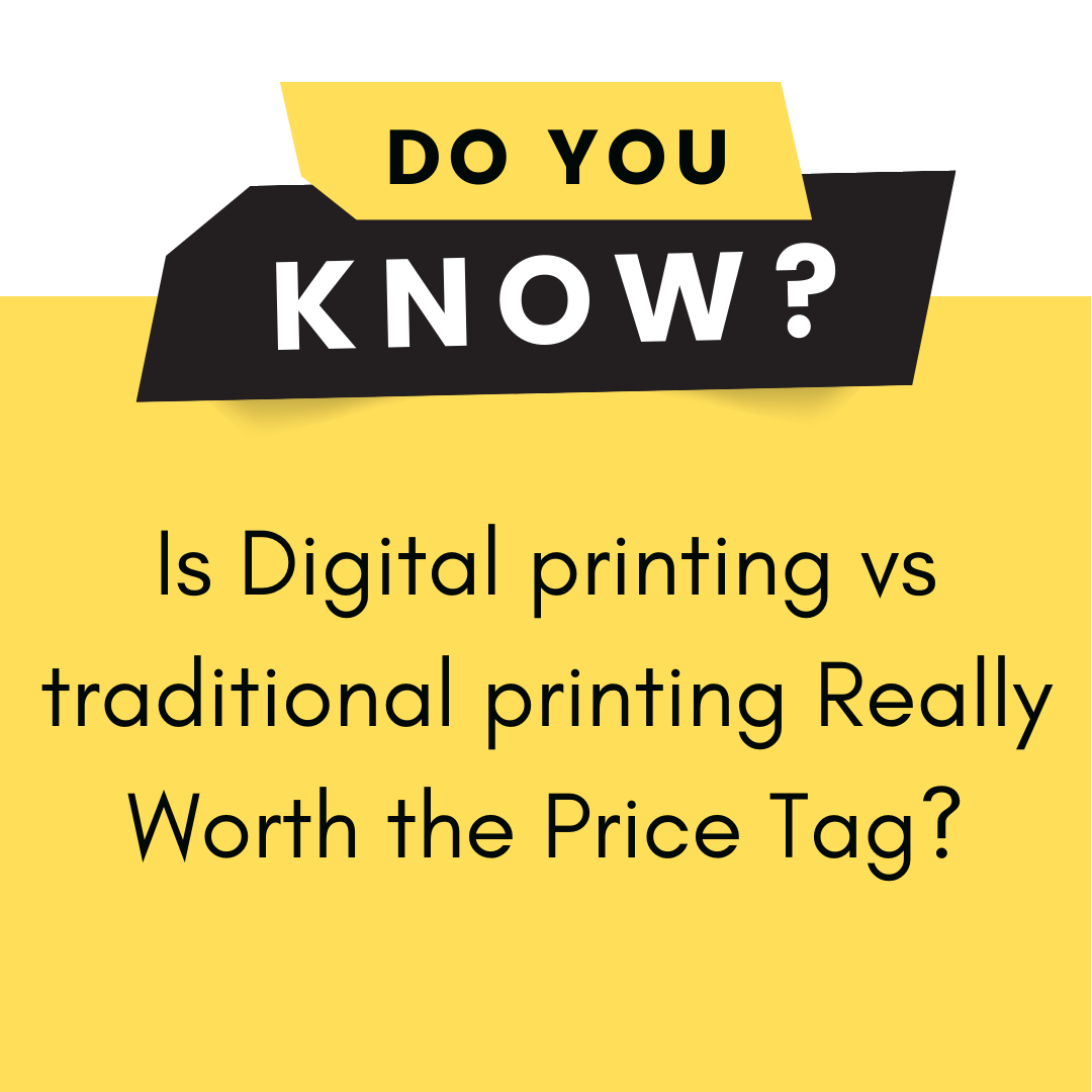 Is Digital printing vs traditional printing Really Worth the Price Tag? to Giftec